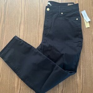 Tommy Bahama Black Seabrook high rise ankle size 14